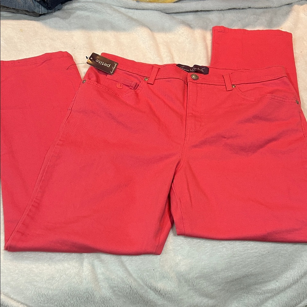 Gloria Vanderbilt Amanda Pants coral